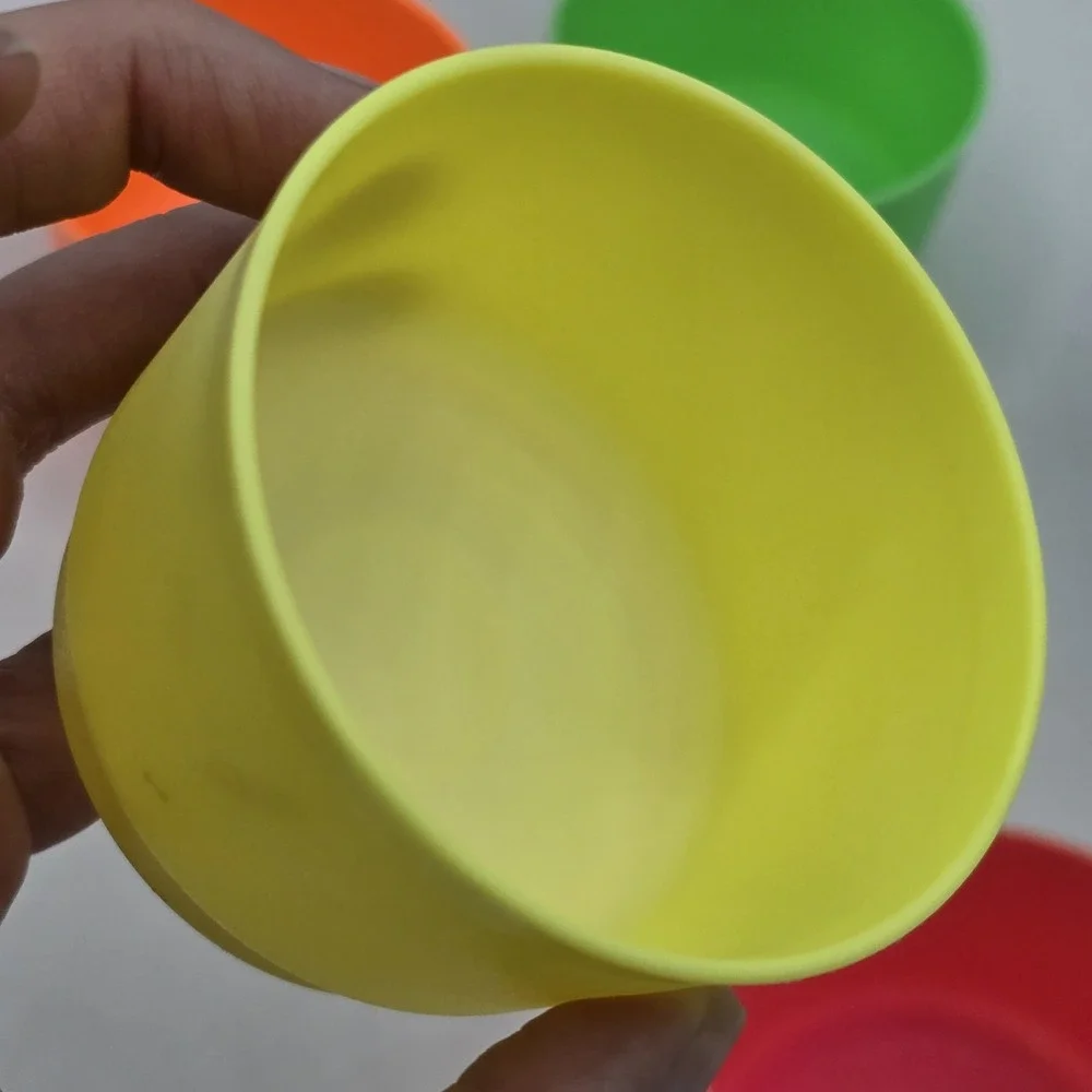 Lot of 5 Vintage Tupperware # 1229 SNACK CUPS